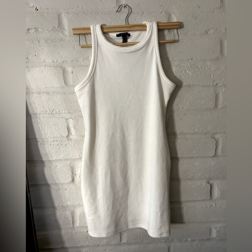 white velvet mini dress
